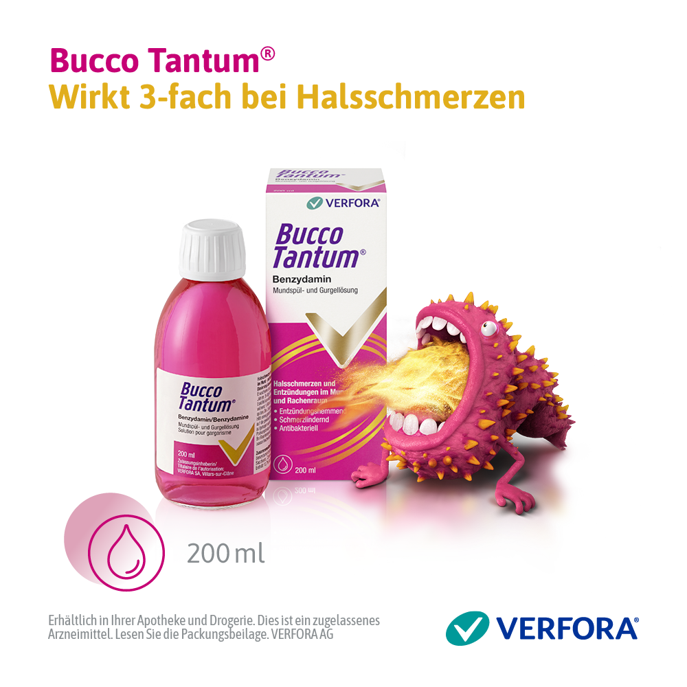 Bucco Tantum, Solution laryngopharyngée