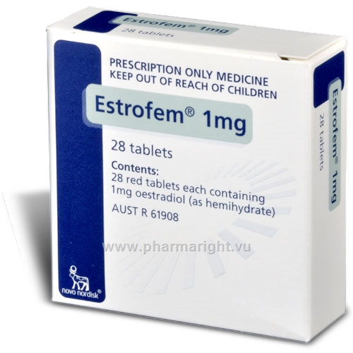Estrofem 1 mg N, Filmtabletten