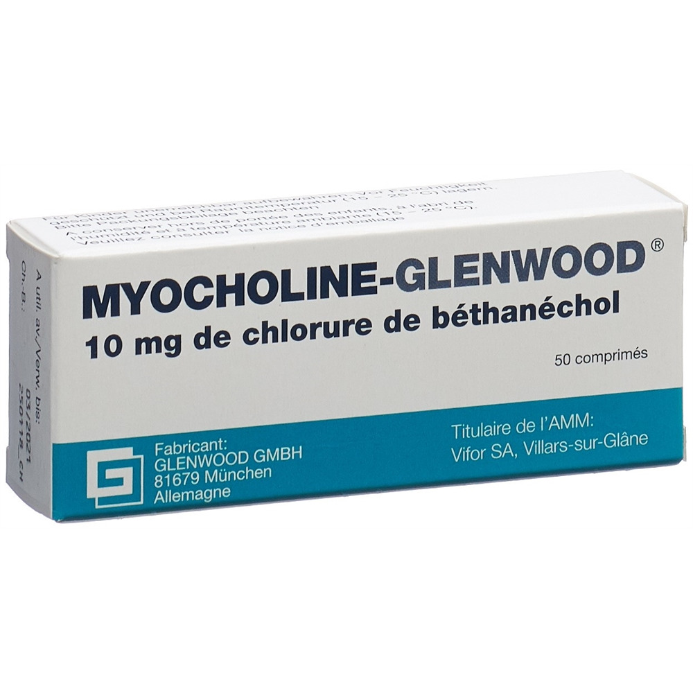 Myocholine-Glenwood 10 mg, Tabletten
