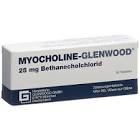 Myocholine-Glenwood 25 mg, Tabletten