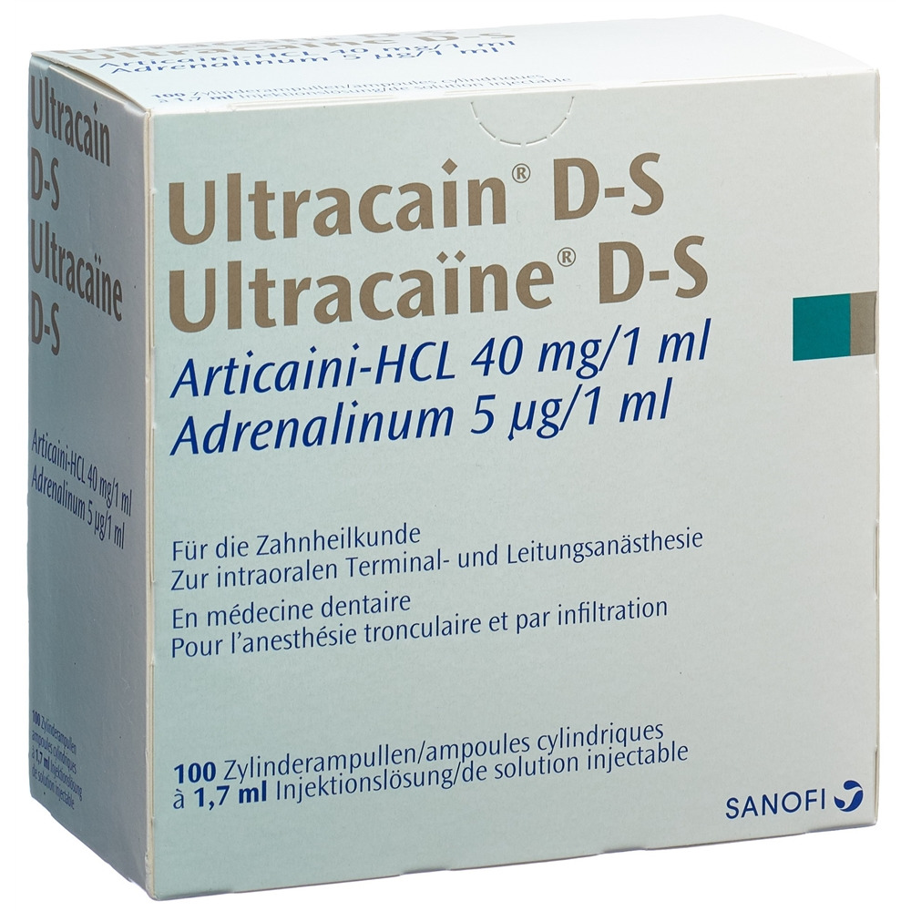 ULTRACAÏNE D-S 100 cartouche 1.7 ml