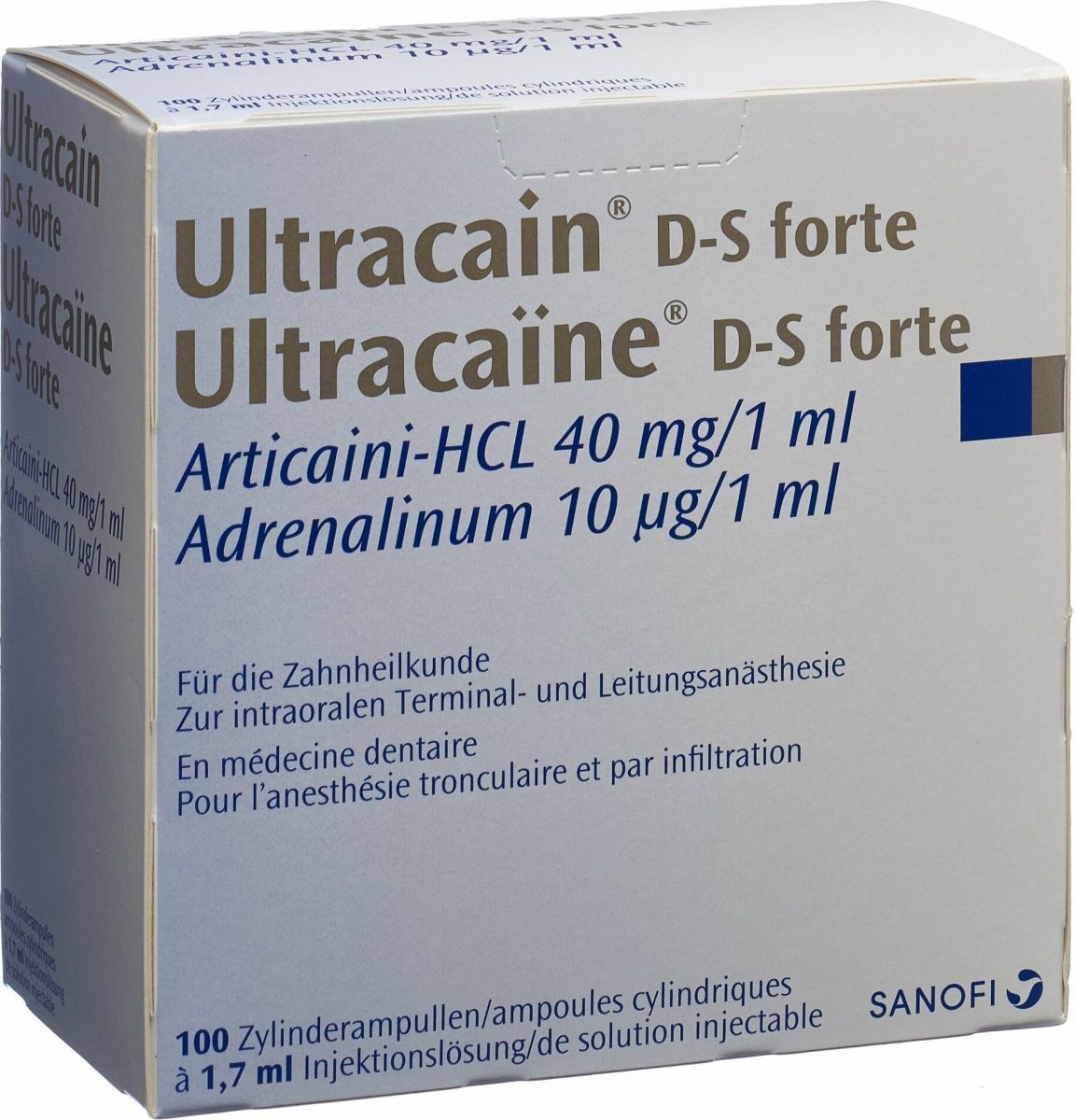 Ultracain D-S forte, Injektionslösung