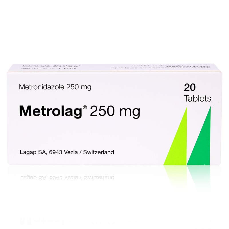 METROLAG cpr 250 mg 20 pce