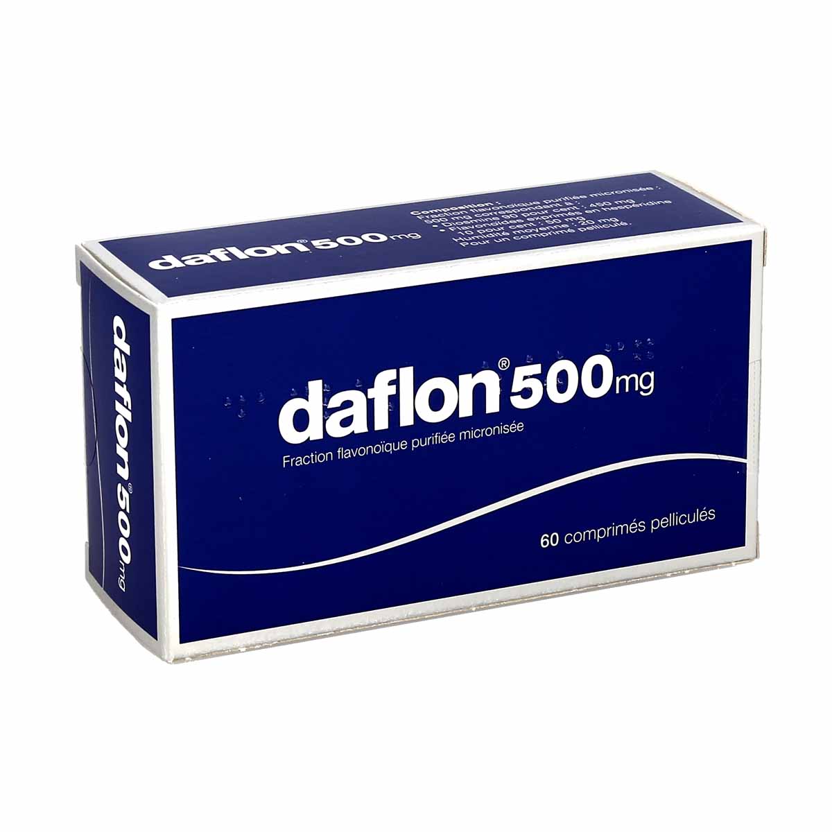 Daflon 500, comprimés pelliculés