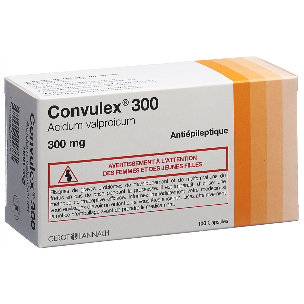 CONVULEX capsules 300 mg 100 pce