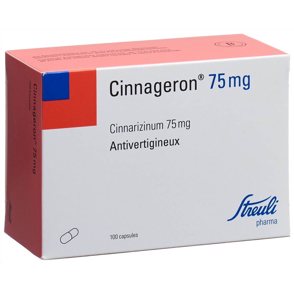 CINNAGERON caps 75 mg 100 pce