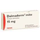 Dalmadorm mite, Filmtabletten