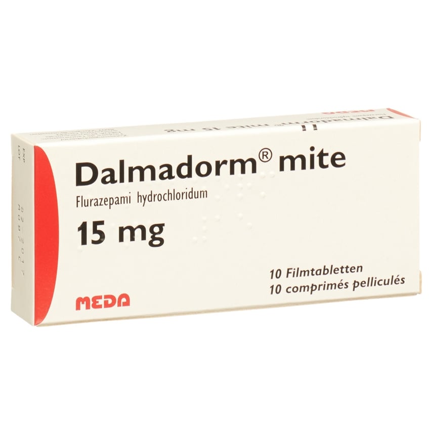 Dalmadorm mite, Filmtabletten