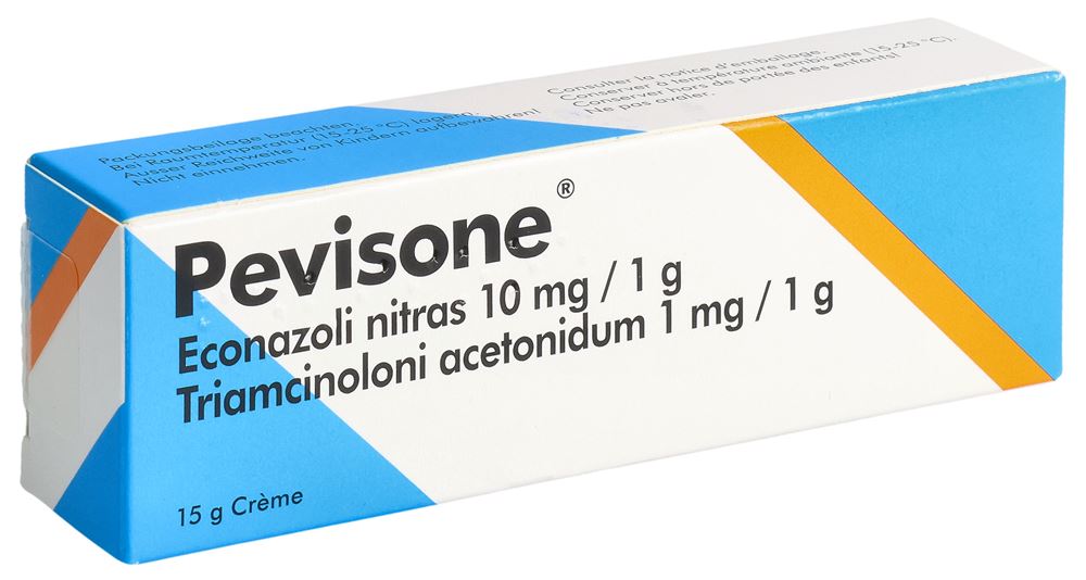 PEVISONE 10 mg/g  1 mg/g crème 15 g