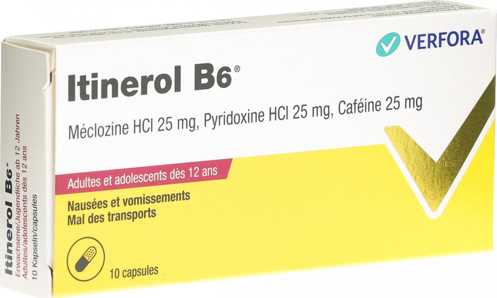 Itinerol B6, capsules