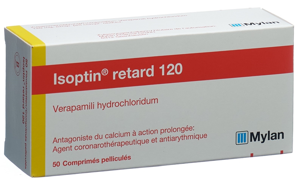 Isoptin retard 120, Filmtabletten