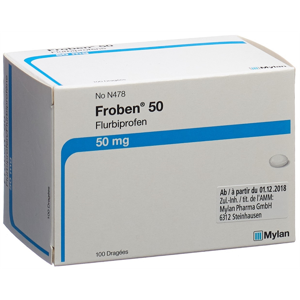 FROBEN drag 50 mg 100 pce