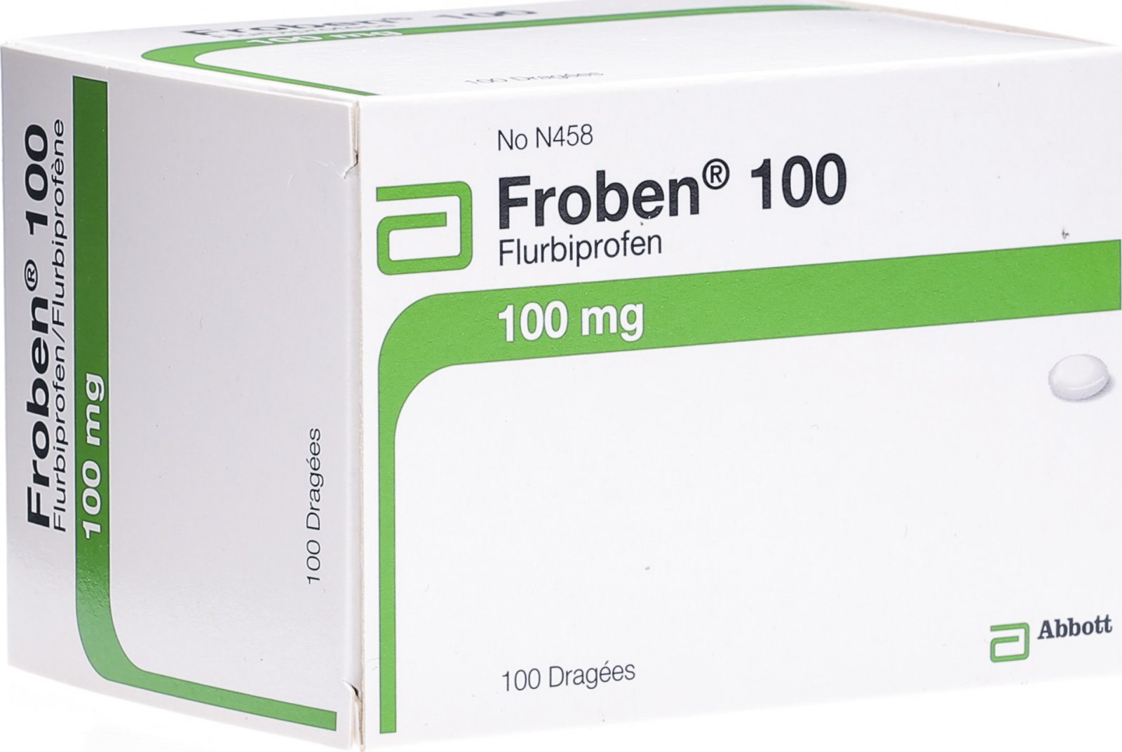 Froben 100 mg, Dragées