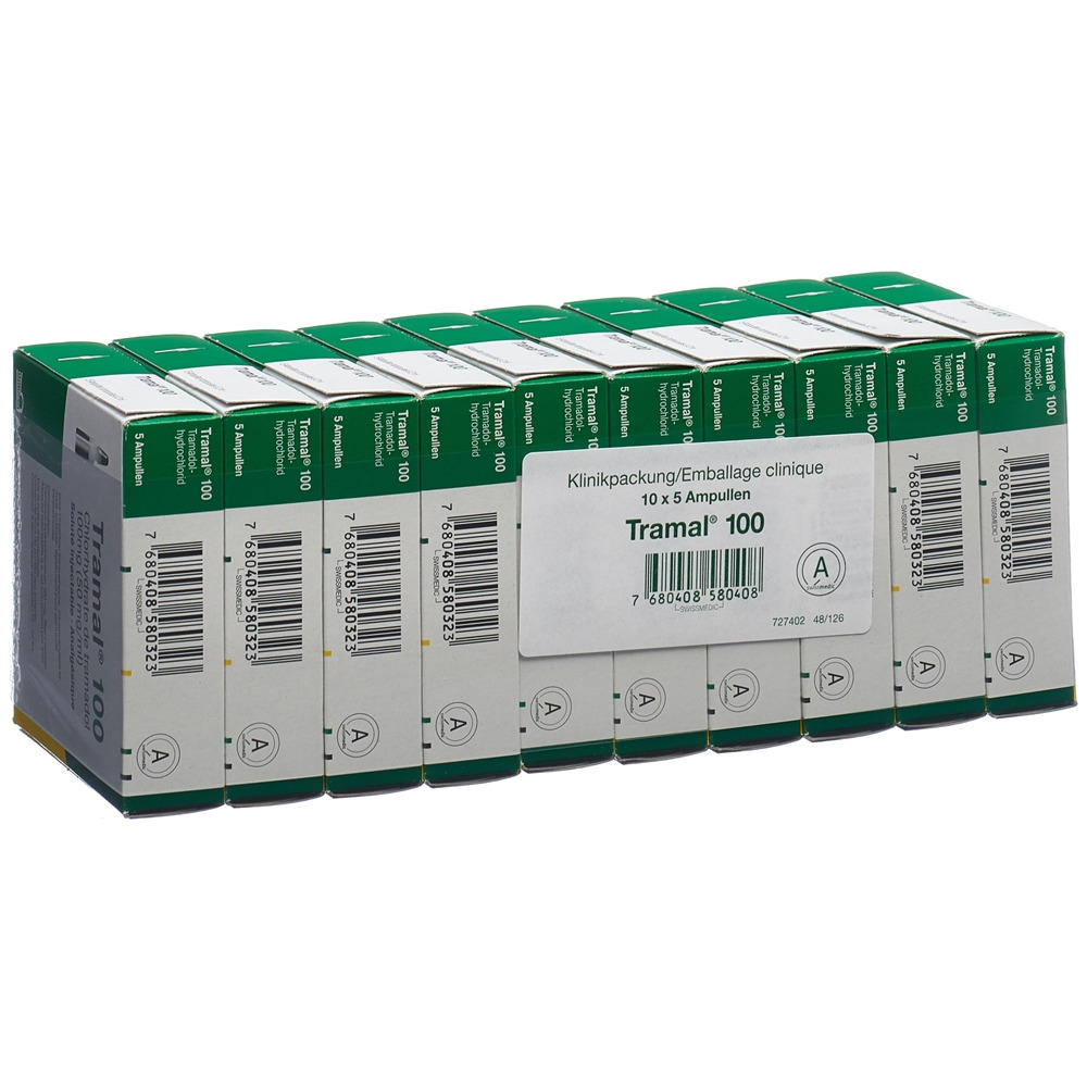 TRAMAL sol inj 100 mg/2ml 50 amp 2 ml