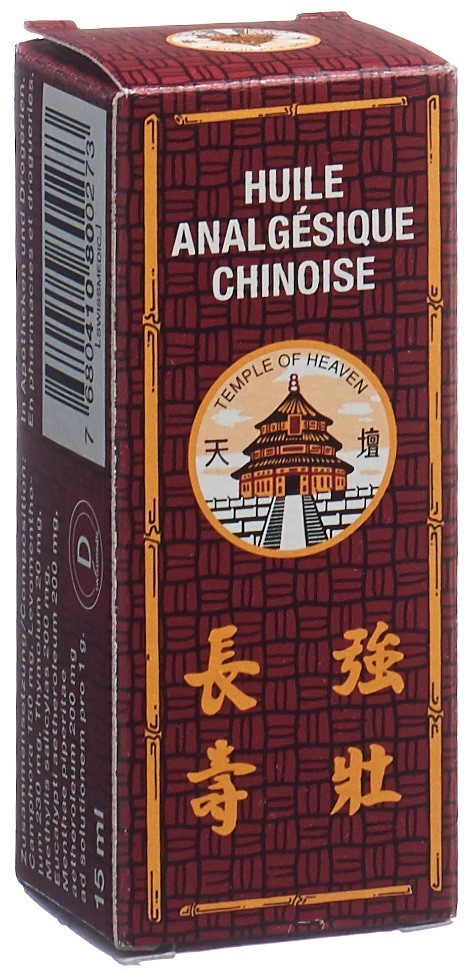 China Kopfwehöl Temple of Heaven, Einreibeöl