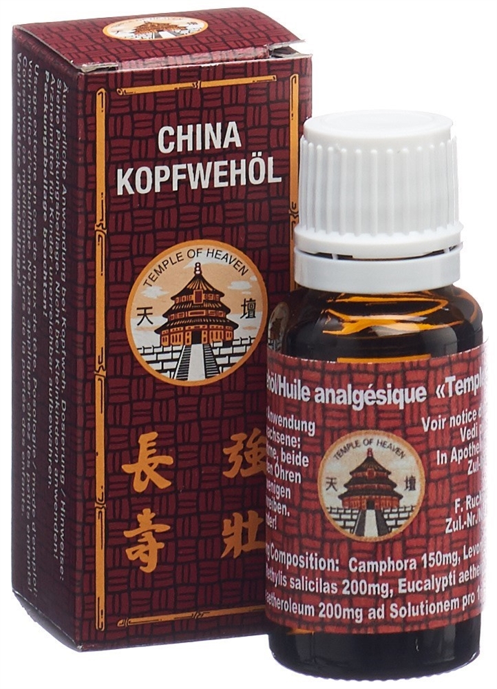 CHINA huile analgésique Temple of Heaven fl 15 ml