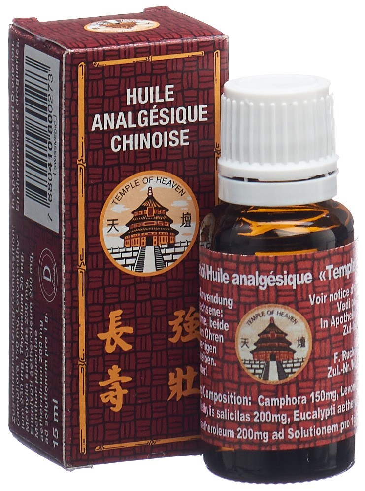 CHINA huile analgésique Temple of Heaven fl 15 ml
