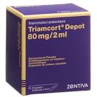 TRIAMCORT Dépôt susp crist 80 mg/2ml amp 2 ml