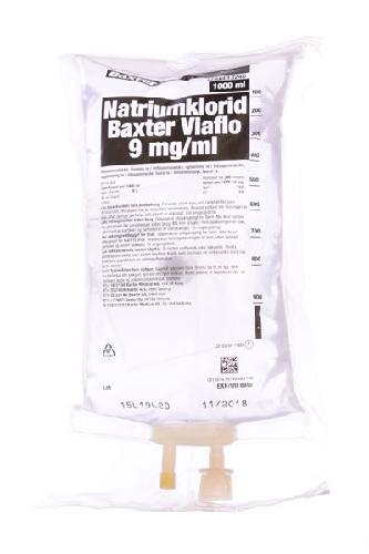 Natriumchlorid 0,9 % Baxter, Infusionslösung