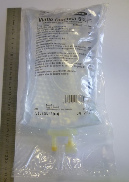 Glucose 5 % Baxter, Infusionslösung