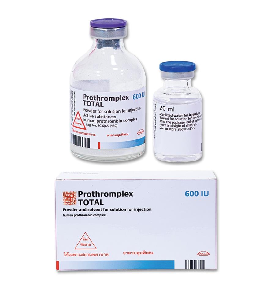 Prothromplex NF 500 I.E., Pulver und Lösungsmittel zur Herstellung einer Injektionslösung