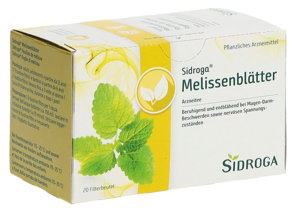 Sidroga Melissenblätter, Arzneitee