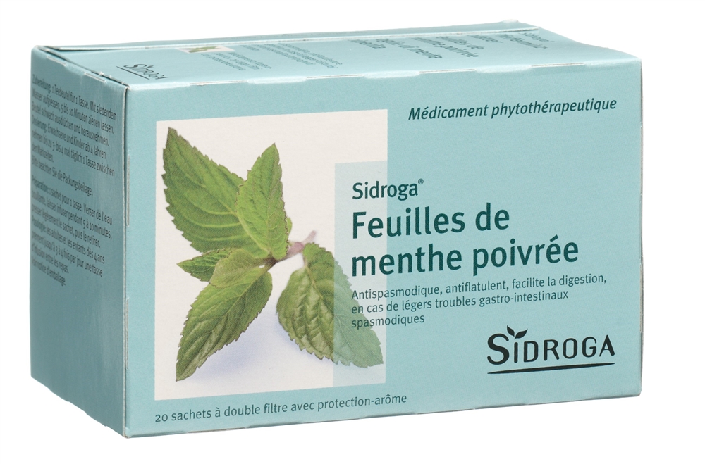 Sidroga Pfefferminzblätter, Arzneitee