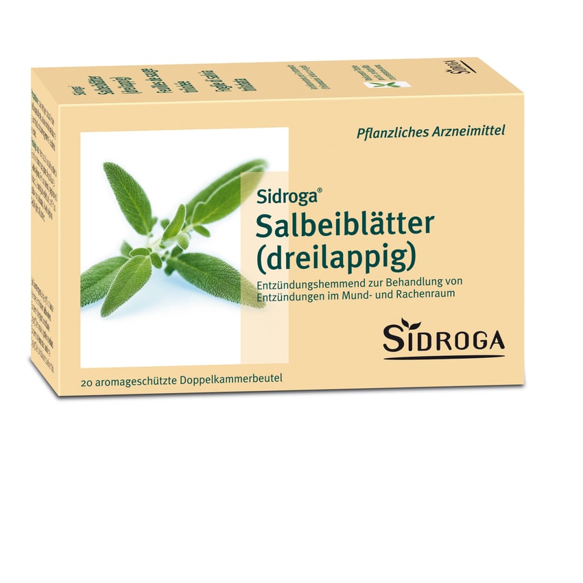 Sidroga Salbeiblätter (dreilappig), Arzneitee