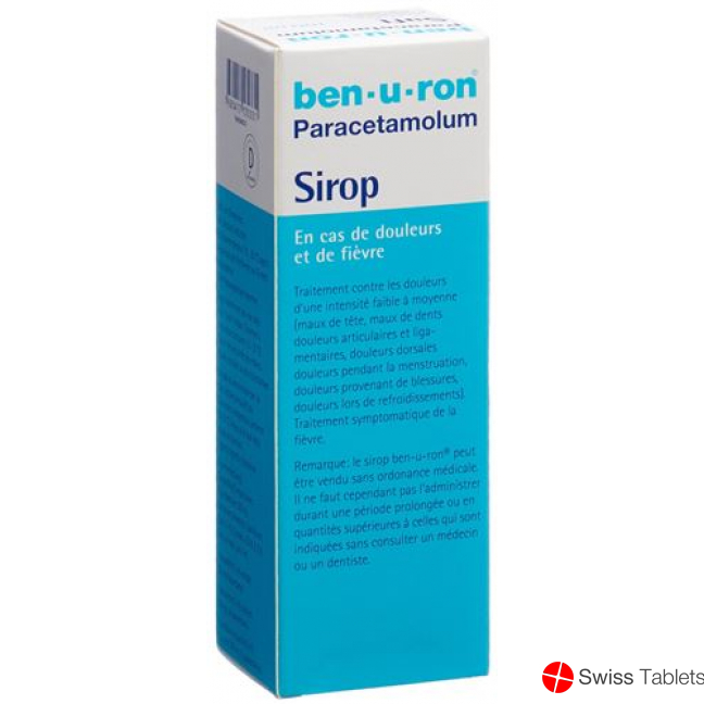 BEN-U-RON sirop 200 mg/5ml av sering doseu 100 ml