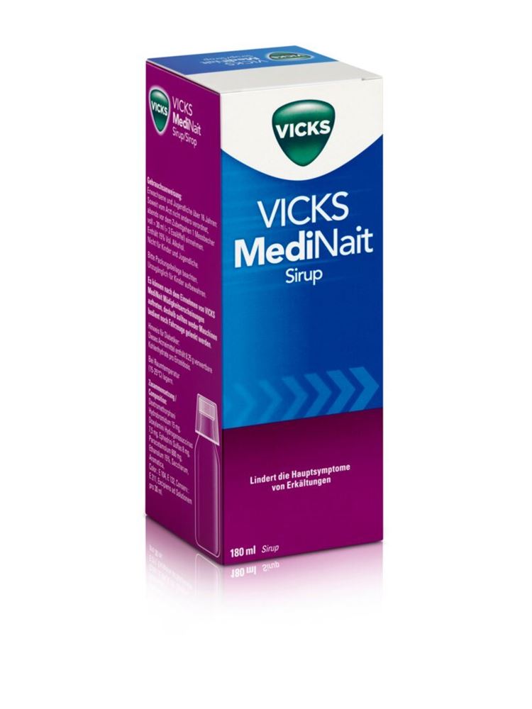 VICKS MEDINAIT sirop fl 180 ml