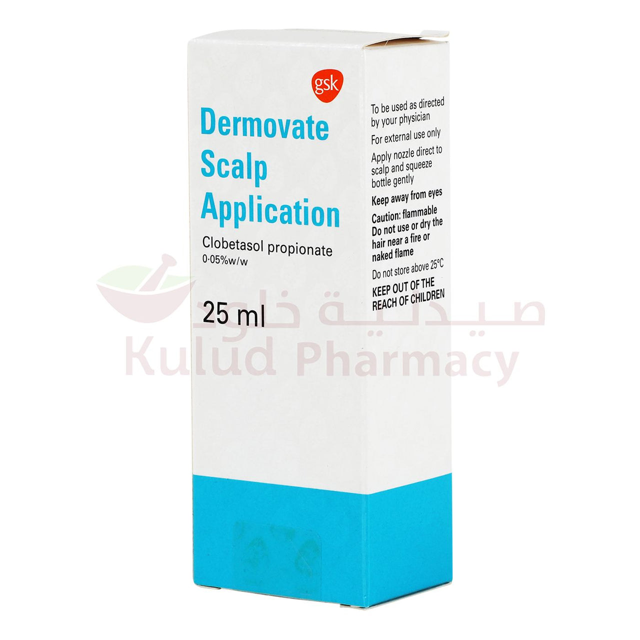 Dermovate Scalp Application, Lösung