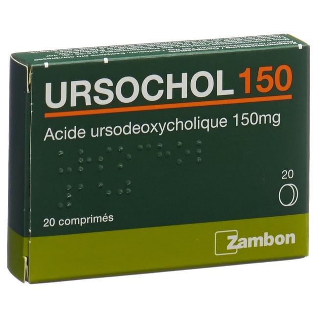 Ursochol 150 mg, compresse