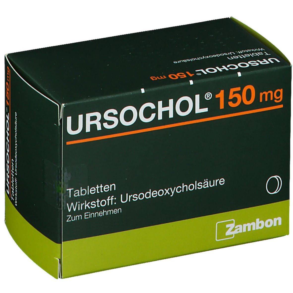 Ursochol 150 mg, compresse