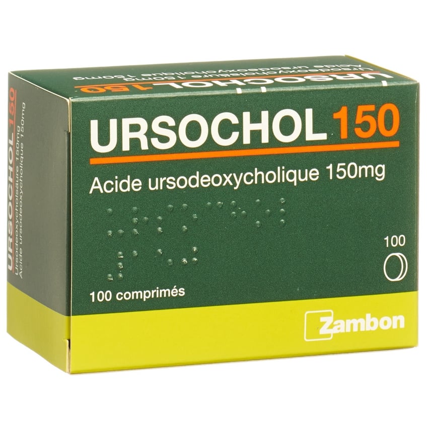Ursochol 150 mg, compresse