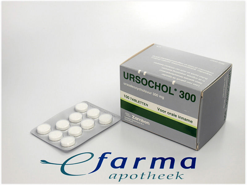Ursochol 300 mg, compresse