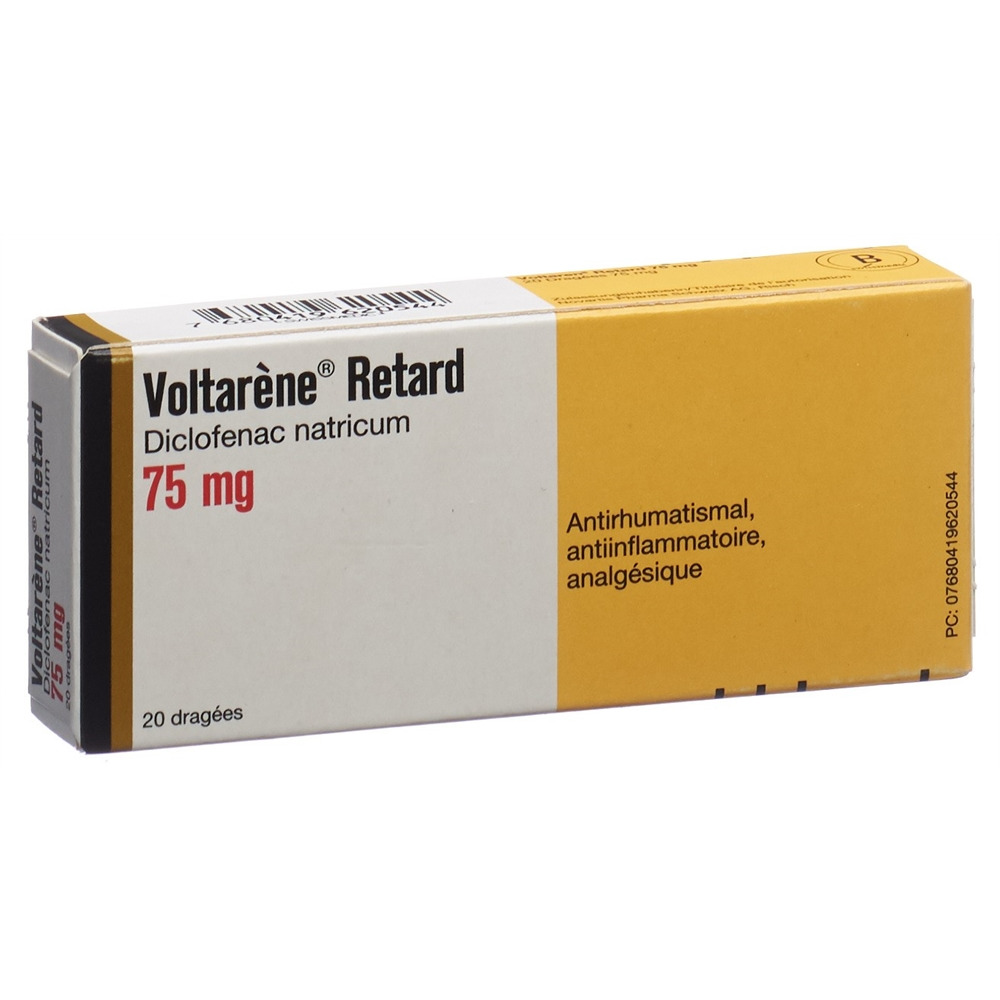 Voltaren Retard 75 mg, Dragées