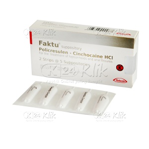 Faktu, Suppositorien