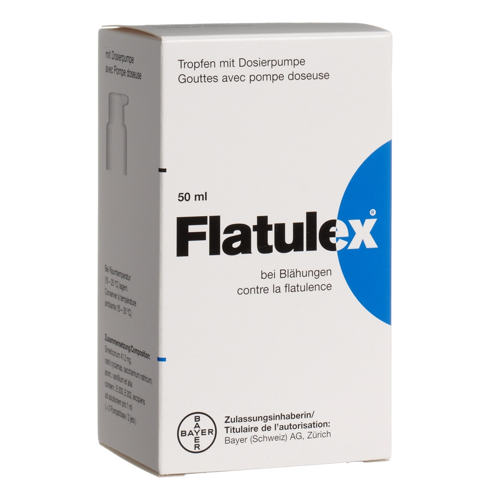 FLATULEX gouttes 41.2 mg/ml av pompe doseuse 50 ml