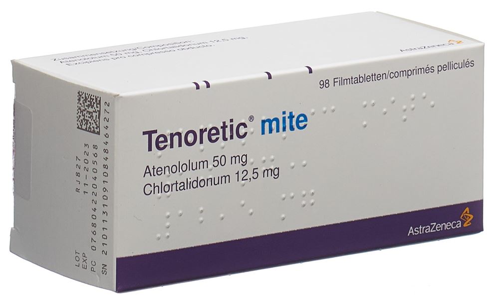 TENORETIC mite cpr 50/12.5 98 pce