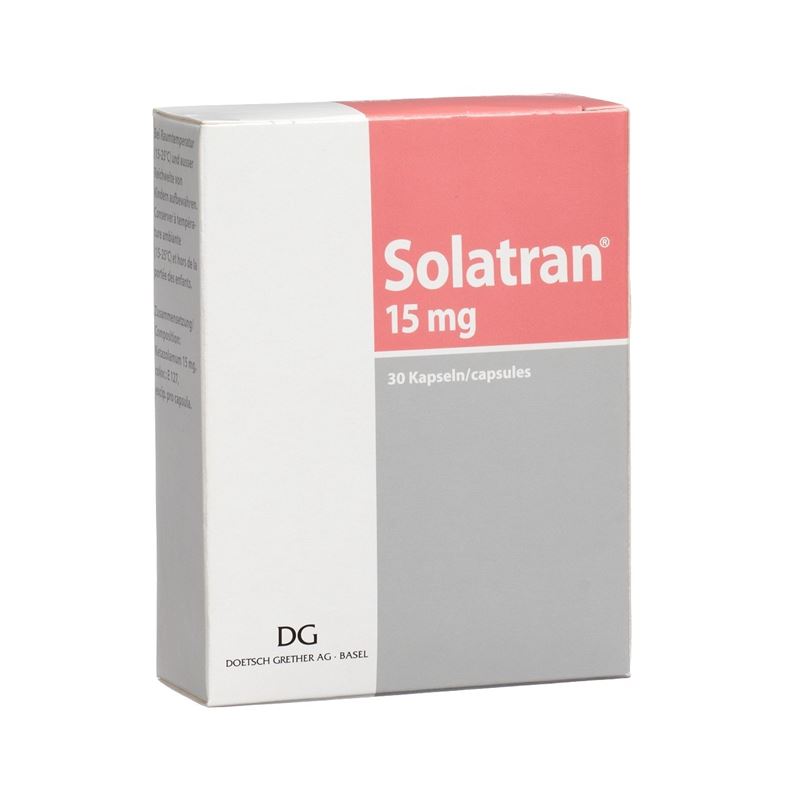 Solatran 15 mg, Kapseln