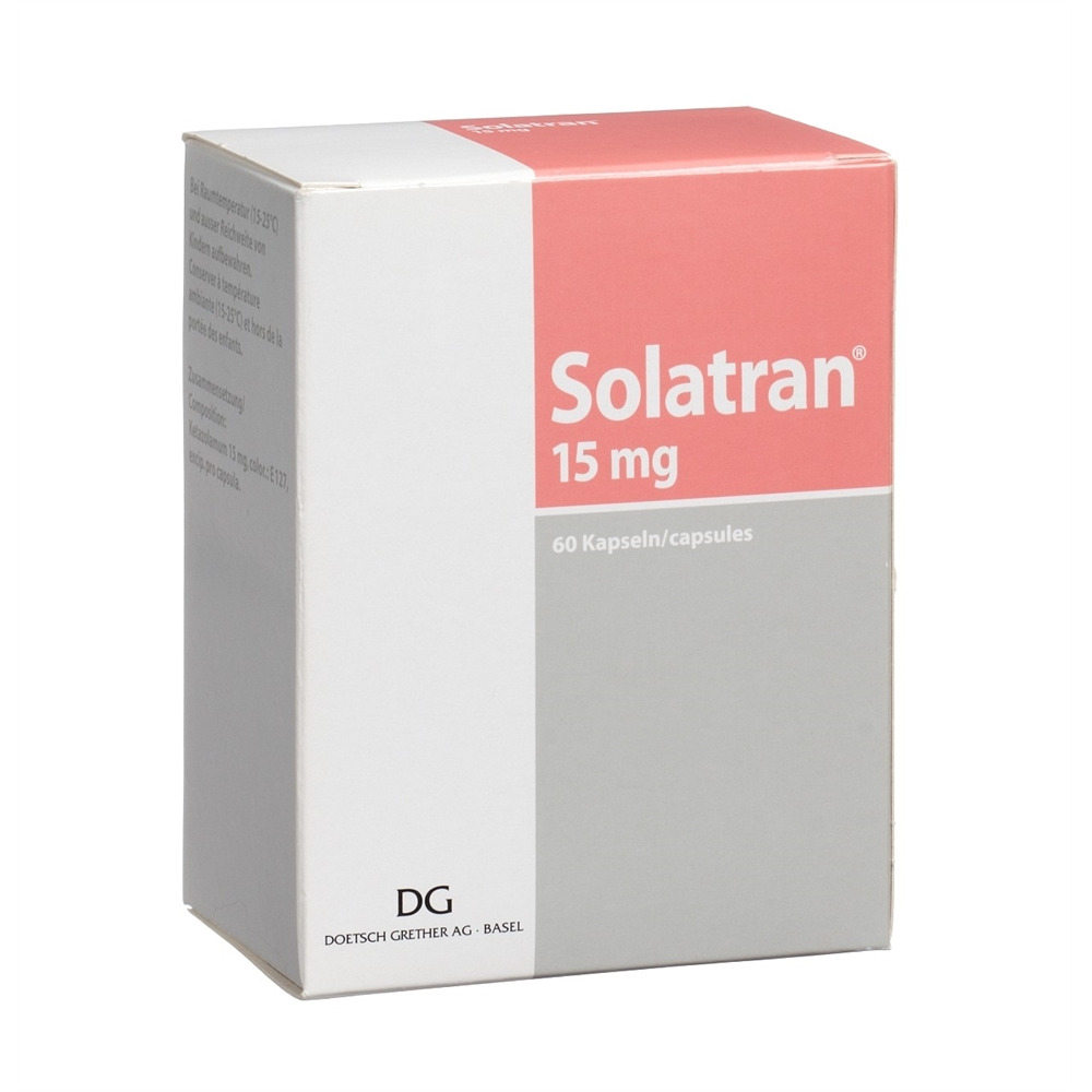 SOLATRAN caps 15 mg 60 pce