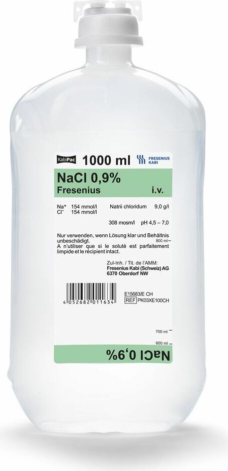 NaCl 0,9 % Fresenius, Infusionslösung