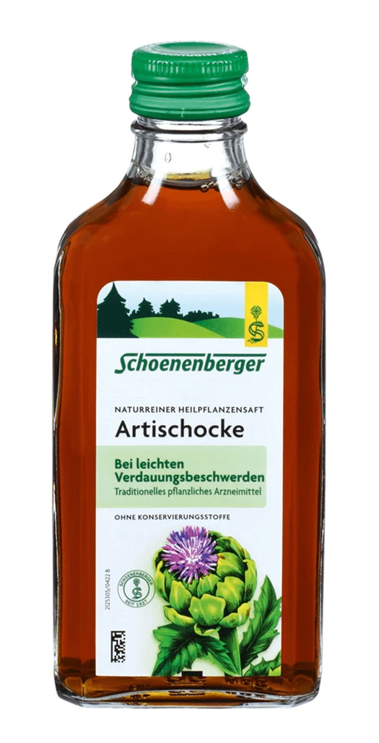 Schoenenberger naturreiner Heilpflanzensaft Artischocke, Flüssigkeit zum Einnehmen