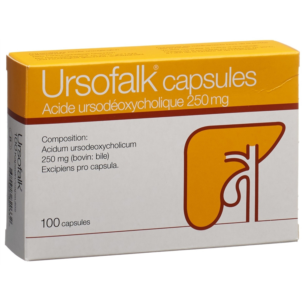 URSOFALK caps 250 mg 100 pce