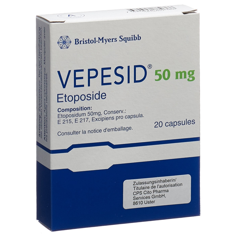 VEPESID caps 50 mg 20 pce
