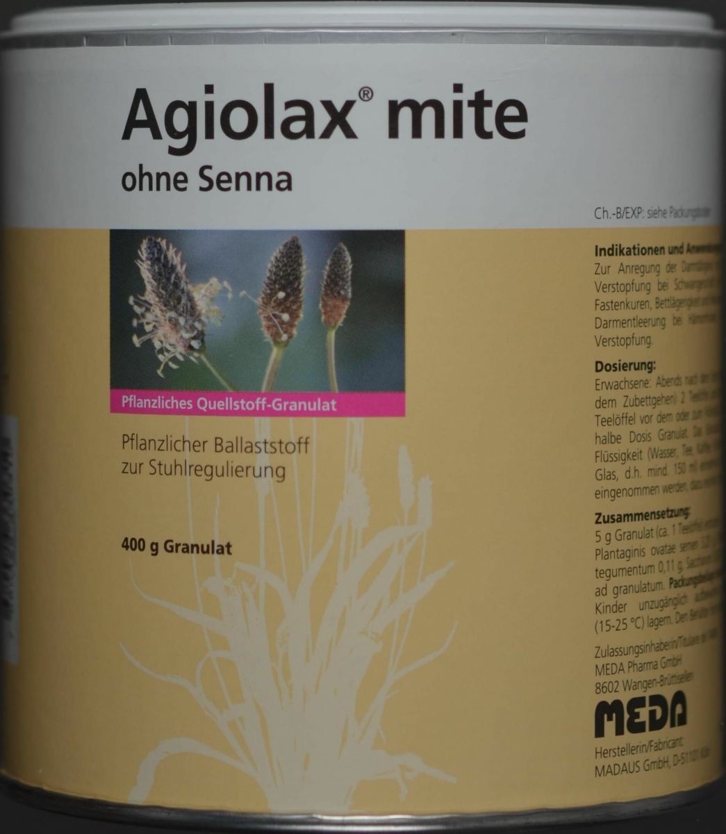 Agiolax mite, Granulat