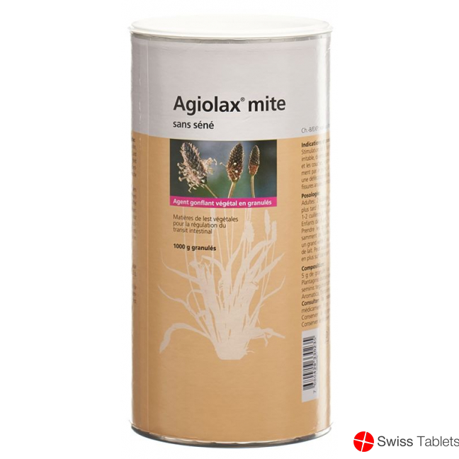 Agiolax mite, Granulat