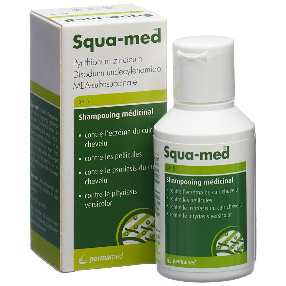 SQUA-MED shampooing médicinal pH 5 fl 60 ml
