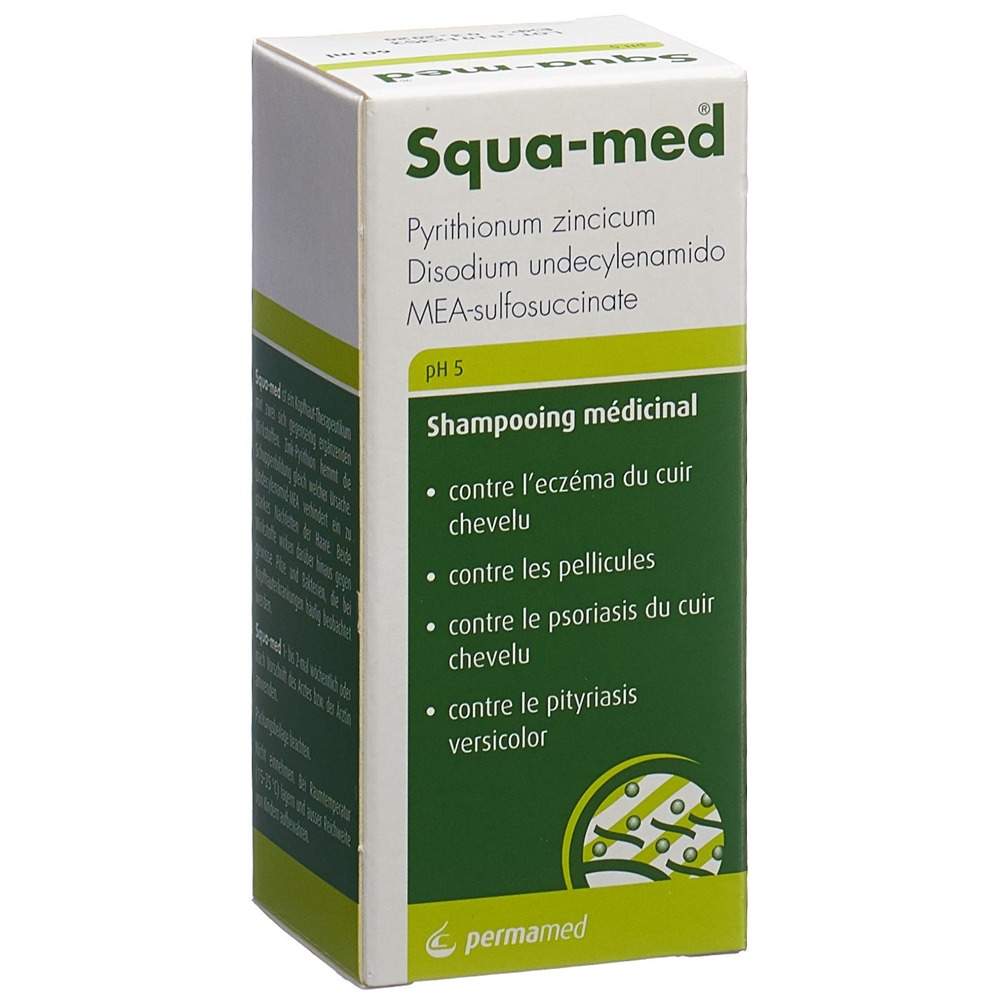 SQUA-MED shampooing médicinal pH 5 fl 60 ml