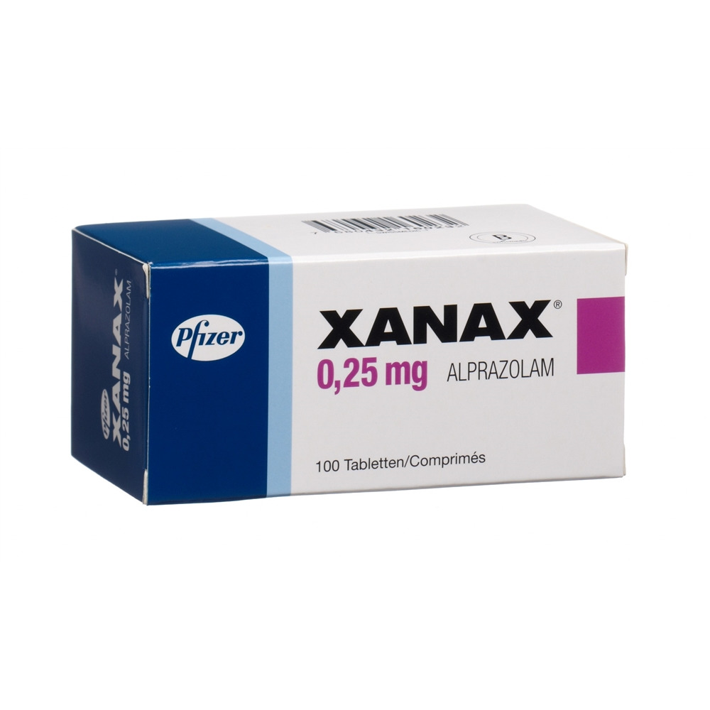 XANAX cpr 0.25 mg 100 pce